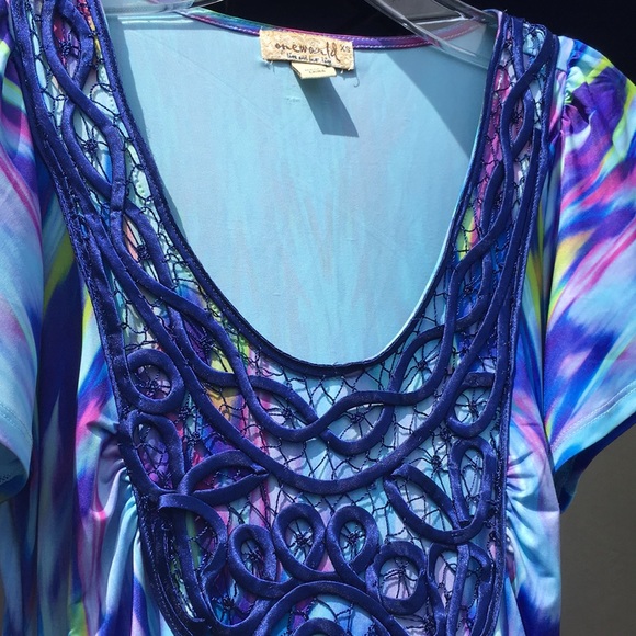 NWOT. One World Women’s Tunic - Picture 7 of 9